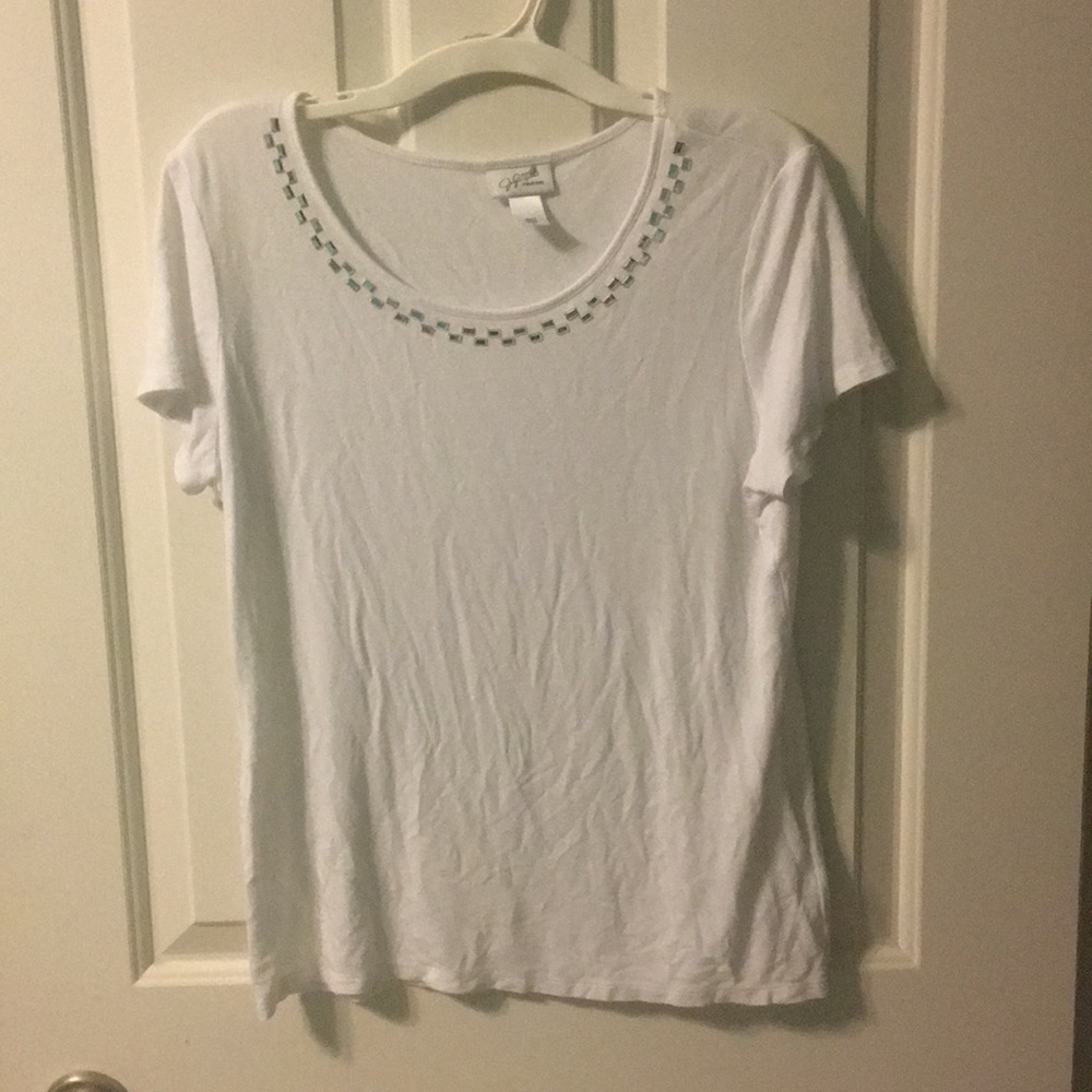 WHITE TEE